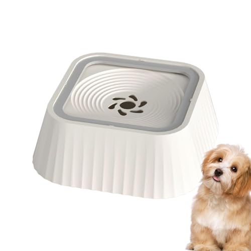 Wassernapf für Hunde, auslaufsicher, schwimmende Schüssel für Haustiere, Wassernapf für Hunde, langsames Trinken, auslaufsicher | automatische Wassernapf von ulapithi
