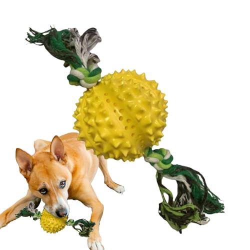 Durian Treat Toys, Zahnenspielzeug für Hunde, interaktives Leckerli-Spender, Anti-Biss-Spielzeug, Futterspender von ulapithi