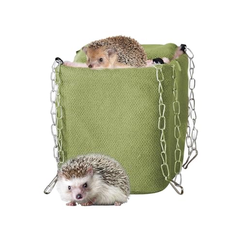 Hamster-Hängematte für Käfig, Hängematte für Haustiere, Käfig, Eichhörnchennest für Frettchen, warme Schaukel für Hamster, Chinchilla, Hängematte Chinchilla, Sugar Gliderbett von ulapithi