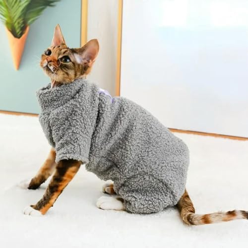 Katze Kleidung Vier Beine Verdickt Weich Kätzchen Kostüm Einfarbig Winter Kätzchen Katze Kleidung Katze Kleidung Vier Beine Verdickt Weich Kätzchen Kostüm Einfarbig Winter Kätzchen Katze Kleidung von umass