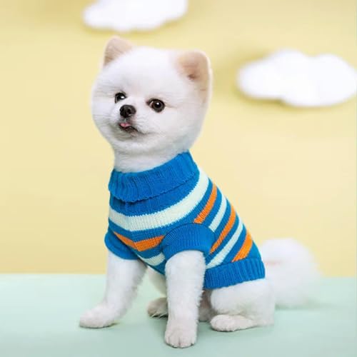Medium Gestrickt Hund Pullover für Kleine Hunde York Warme Katze Mantel Winter Hunde Kleidung Haustier Kostüme Hund Pullover Welpen Liefert von umass