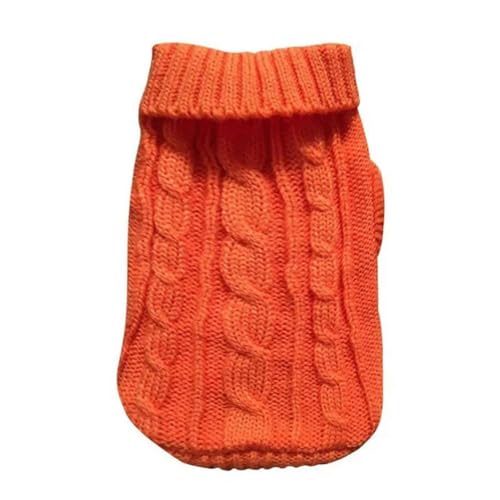 Winter Hund Katze Pullover Warme Haustier Kleidung für Chihuahua Malteser Pullover für Kleine Mittlere Hunde Rollkragen Strickkostüme von umass