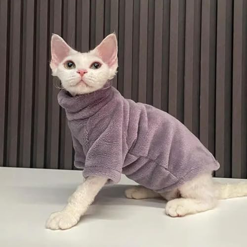 Winter Katze Kleidung Für Warme Hoodies Haustiere Verdicken Mantel Kätzchen Kostüme Jacke Chihuahua Herbst Doppelseitige Plus Samt von umass