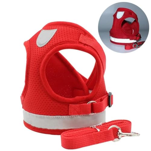 Hochwertiges Hundegeschirr und Leine, Hundezubehör für kleine Hunde, Brustgeschirr, Hundeleine, Französische Bulldogge, Mops, mittelgroße Haustierzubehör Hochwertiges Hundegeschirr und Leine, Hundezubehör für kleine Hunde, Brustgeschirr, Hundeleine, Französische Bulldogge, Mops, mittelgroße Haustierzubehör von umsl