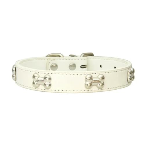 Hundehalsband, Knochenleder, langlebig, für Welpen, Mops, für kleine, große Hunde, Chihuahua, Katzen, Zubehör, Haustierhalsband für kleine Hunde, 2 Stück Hundehalsband, Knochenleder, langlebig, für Welpen, Mops, für kleine, große Hunde, Chihuahua, Katzen, Zubehör, Haustierhalsband für kleine Hunde, 2 Stück von umsl