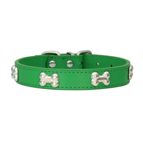 Hundehalsband, Knochenleder, langlebig, für Welpen, Mops, für kleine, große Hunde, Chihuahua, Katzen, Zubehör, Haustierhalsband für kleine Hunde, 2 Stück Hundehalsband, Knochenleder, langlebig, für Welpen, Mops, für kleine, große Hunde, Chihuahua, Katzen, Zubehör, Haustierhalsband für kleine Hunde, 2 Stück von umsl