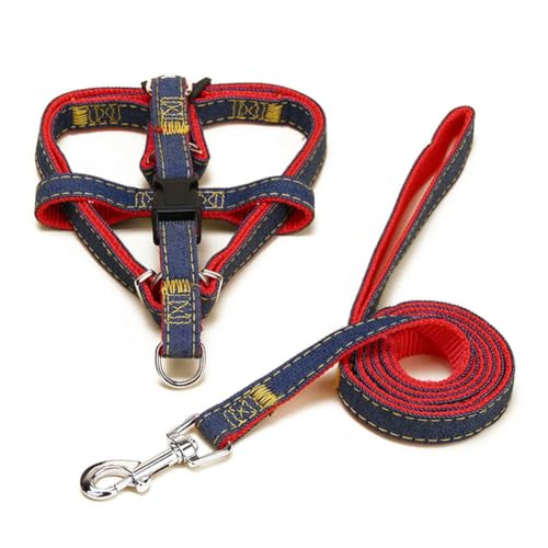 Verstellbares Welpen- und Katzengeschirr für Hunde, Brust, Bulldogge, Chihuahua, Outdoor, Spazierengehen, Geschirr für Hunde, Zubehör, Haustierhalsband Verstellbares Welpen- und Katzengeschirr für Hunde, Brust, Bulldogge, Chihuahua, Outdoor, Spazierengehen, Geschirr für Hunde, Zubehör, Haustierhalsband von umsl
