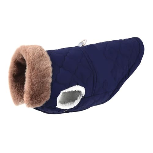 Wasserdichte Winter Haustier Jacke Kleidung Super Warme Kleine Hunde Kleidung Mit Pelz Kragen Baumwolle Haustier Outfits Französische Bulldogge Mantel Weste von umsl