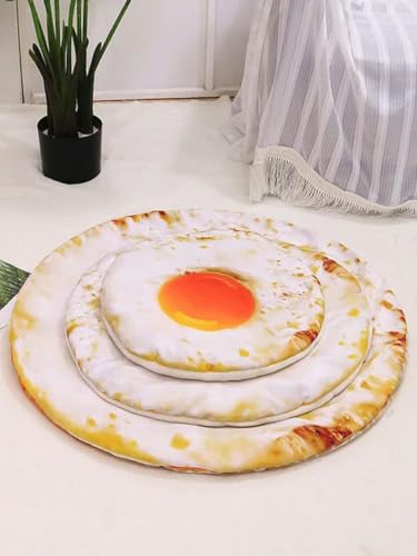 umsl Comfort Pizza Cat mat Soft Warm Dog Sleeping Bed Mat Cat Blanket Poched Egg Novelty Sleep Pad Pizza Sleeping Blankets maison pour chat maison pour chien Katzenhaus Hundehaus von umsl