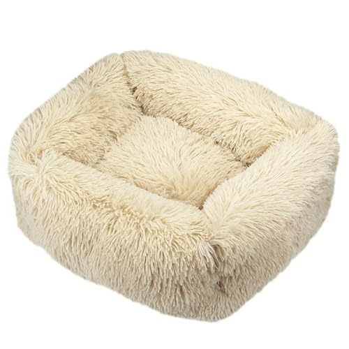 umsl Quadratisches Hundebett, lang, Plüsch, einfarbig, Haustierbetten, Katzenmatte für kleine, mittelgroße und große Haustiere, superweich, Winter, warm, Schlafmatten Katzenhaus Hundehaus Katzenhaus umsl Quadratisches Hundebett, lang, Plüsch, einfarbig, Haustierbetten, Katzenmatte für kleine, mittelgroße und große Haustiere, superweich, Winter, warm, Schlafmatten Katzenhaus Hundehaus Katzenhaus von umsl