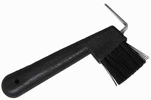 Hufkratzer mit Bürste , schwarz , Hufpick Hufauskratzer Hufpflegebürste Hufkratzer mit Bürste , schwarz , Hufpick Hufauskratzer Hufpflegebürste von Unknown