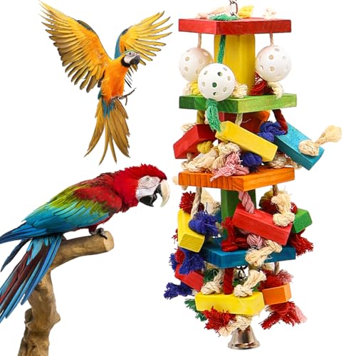 unimaxlink Vogelspielzeug für große Papageien, 50,8 cm unimaxlink Vogelspielzeug für große Papageien, 50,8 cm von unimaxlink