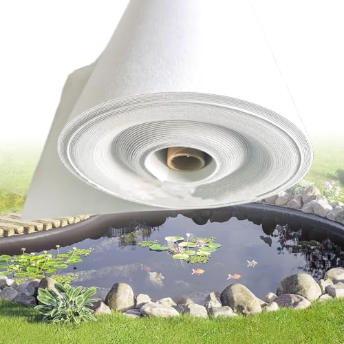unmjgybc Teichfolie für Koi 2×15m Zwei Gewebe eine Membran HDPE Patentierte Verbundtechnologie Leicht Einfach Einmanninstallation Hohe Zugfestigkeit unmjgybc Teichfolie für Koi 2×15m Zwei Gewebe eine Membran HDPE Patentierte Verbundtechnologie Leicht Einfach Einmanninstallation Hohe Zugfestigkeit von unmjgybc