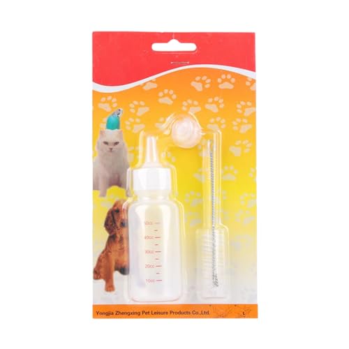 usefulbeauty Fütterungsflasche für Katzenbabys,50ml Fläschchen Set Für Welpen Und Kitten Zubehör Zum Säugen | Auslaufsicherer Saugaufsatz Für Kleintiere Säugehilfe Für Täglichen Gebrauch usefulbeauty Fütterungsflasche für Katzenbabys,50ml Fläschchen Set Für Welpen Und Kitten Zubehör Zum Säugen | Auslaufsicherer Saugaufsatz Für Kleintiere Säugehilfe Für Täglichen Gebrauch von usefulbeauty