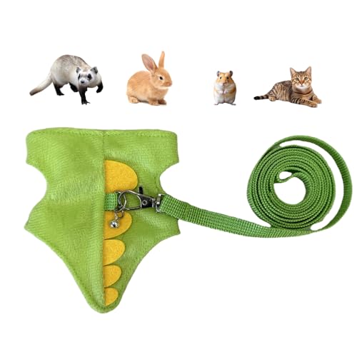 usefulbeauty Hamstergeschirr | Einstellbares Geschirr mit Leine für Kleintiere - Sanftes Bequemes Kleintier Kleidung Für Frettchen Kätzchen Chinchilla Outdoor Abenteuer usefulbeauty Hamstergeschirr | Einstellbares Geschirr mit Leine für Kleintiere - Sanftes Bequemes Kleintier Kleidung Für Frettchen Kätzchen Chinchilla Outdoor Abenteuer von usefulbeauty