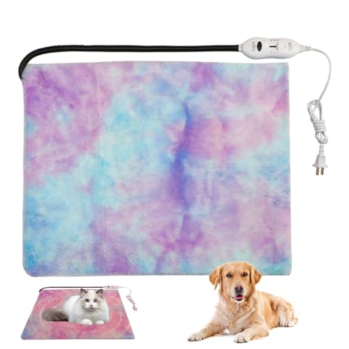 usefulbeauty Heizdecke für Hunde, Heizkissen für Welpen – Heizkissen für Haustiere, automatische Temperaturregelung, mit wasserdichtem Deckel, Boden von usefulbeauty