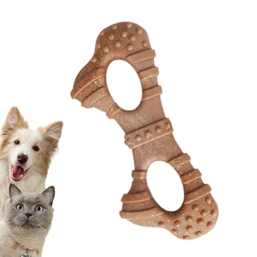 usefulbeauty Hundekauspielzeug,Hundespielzeug Zur Beschäftigung - Interaktives Knochenförmiges Zahnreinigungsspielzeug Für Geistige Auslastung von usefulbeauty