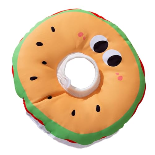 usefulbeauty Konisches Halsband für Katzen, weich, Erholungshalsband für Katzen, verstellbares Halsband für Hunde und Katzen, Nackenkissen in Hamburger-Form | bequemer Katzenhalsschutz, usefulbeauty Konisches Halsband für Katzen, weich, Erholungshalsband für Katzen, verstellbares Halsband für Hunde und Katzen, Nackenkissen in Hamburger-Form | bequemer Katzenhalsschutz, von usefulbeauty