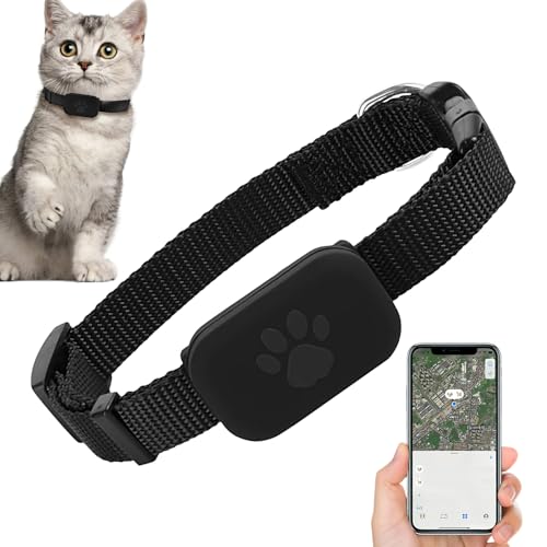 usefulbeauty Ortungshalsband für Katzen – Lokalisierungshalsband für Kätzchen, bequemes und leichtes Zubehör zum Auffinden von Katzen und Welpen aller Größen von usefulbeauty