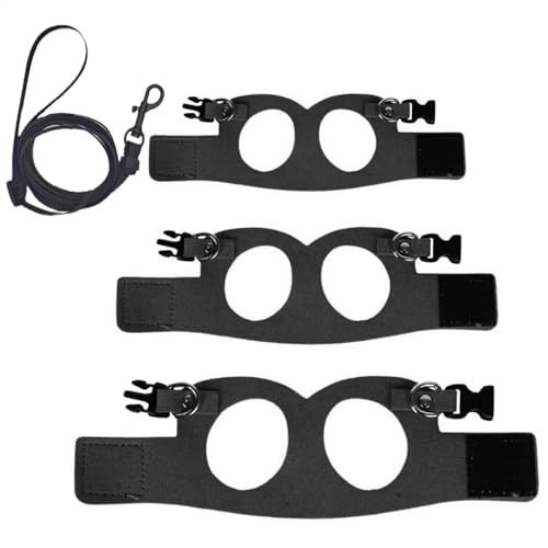 usefulbeauty Reptiliengeschirr,Kleintiergeschirr - Verstellbares Geschirr aus weichem PU-Leder mit Zugseil - Kleintier-Trainingsweste, 3 x Geschirre für Spaziergänge im Freien usefulbeauty Reptiliengeschirr,Kleintiergeschirr - Verstellbares Geschirr aus weichem PU-Leder mit Zugseil - Kleintier-Trainingsweste, 3 x Geschirre für Spaziergänge im Freien von usefulbeauty