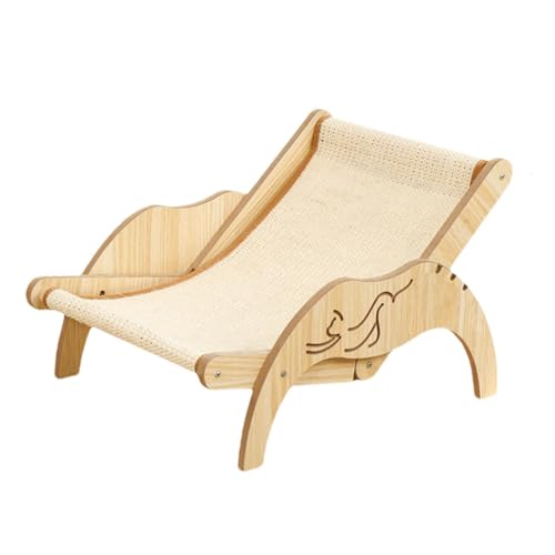 usefulbeauty Sisal-Katzenstuhl,Katzen-Sisalstuhl,Katzen-Strandstuhl-Hängematte - Katzenstuhl-Hängematte, Verstellbarer 3-Höhen-Kratzer, Kätzchen-Hochbett für kleine bis große Katzen usefulbeauty Sisal-Katzenstuhl,Katzen-Sisalstuhl,Katzen-Strandstuhl-Hängematte - Katzenstuhl-Hängematte, Verstellbarer 3-Höhen-Kratzer, Kätzchen-Hochbett für kleine bis große Katzen von usefulbeauty