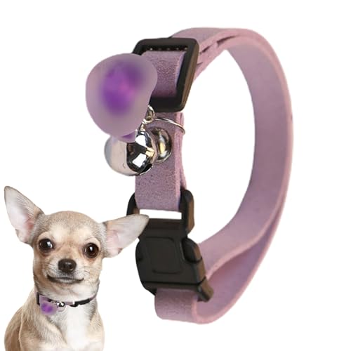 usefulbeauty Verstellbar, niedliche Katzenhalsbänder für kleine Hunde mit Herz-Anhänger aus Plüsch, Glocke | verstellbare Halsbänder für Katzen, leichtes Zubehör für Welpen, Kätzchen, Hunde usefulbeauty Verstellbar, niedliche Katzenhalsbänder für kleine Hunde mit Herz-Anhänger aus Plüsch, Glocke | verstellbare Halsbänder für Katzen, leichtes Zubehör für Welpen, Kätzchen, Hunde von usefulbeauty