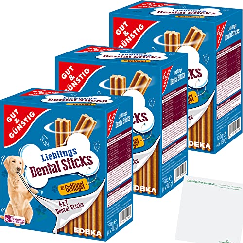 usy Gut & Günstig Lieblings Denta Sticks Multipack 3er Pack (3x720g Packung) Block von usy