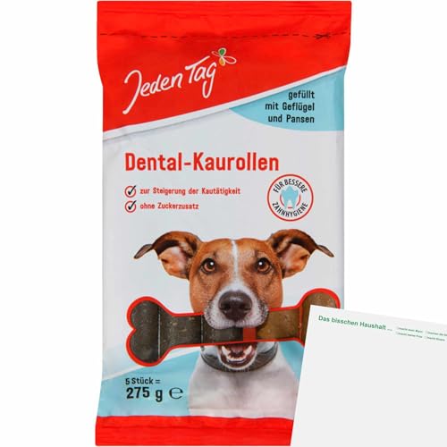 usy Bundle für Jeden Tag Hund Dental-Kaurollen (275g Packung) + usy Block von usy