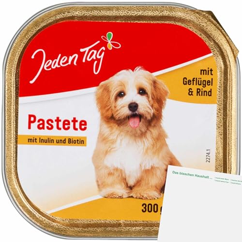 usy Bundle für Jeden Tag Hund Feine Pastete Gefügel und Rind (300g Schale) + usy Block von usy