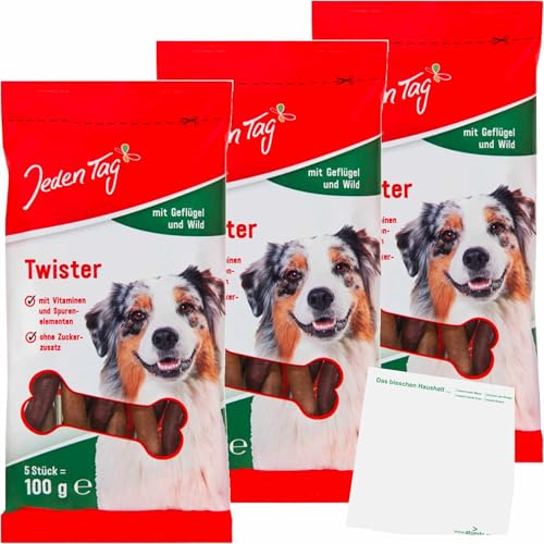 usy Bundle für Jeden Tag Hund Twister Geflügel und Wild 3er Pack (3x100g Packung) Block von usy