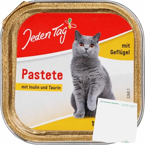 usy Bundle für Jeden Tag Katze Feine Pastete Geflügel (100g Schale) Block von usy