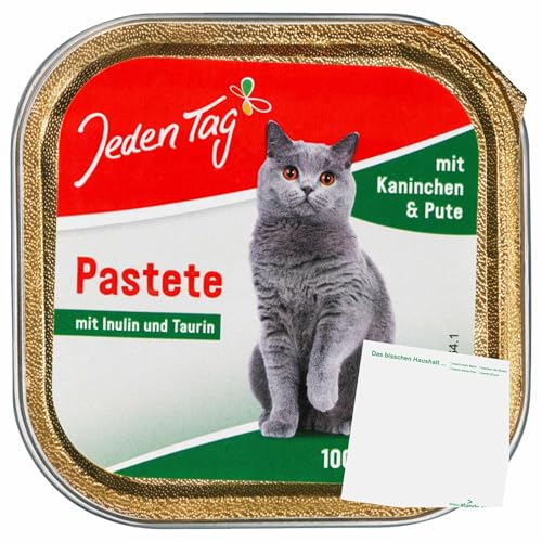 usy Bundle für Jeden Tag Katze Feine Pastete Kaninchen, Pute (100g Schale) Block von usy