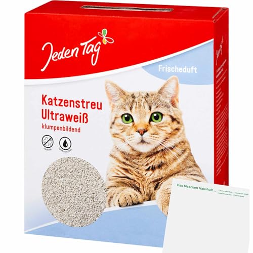 usy Bundle für Jeden Tag Ultra Klumpstreu Ultraweiß (6l Packung) + usy Block von usy