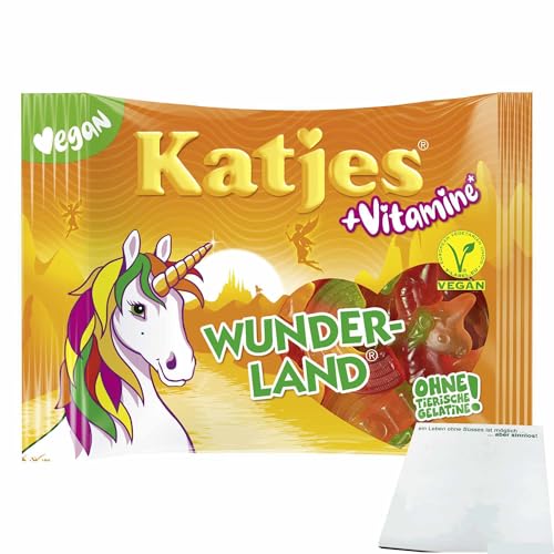 usy Bundle für Katjes Wunderland + Vitamine Frucht (175g Packung) + usy Block von usy