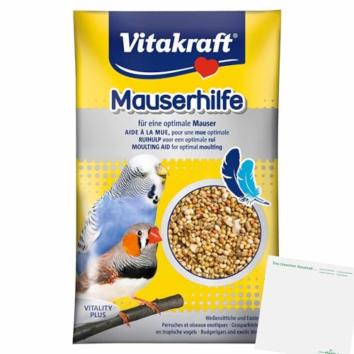 usy Bundle für Vitakraft Sittich Mauserhilfe (20g Packung) Block von usy