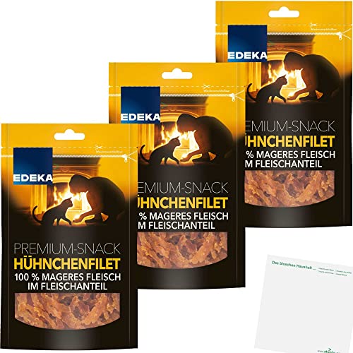 usy Edeka Premium-Snack Hühnchenfilet 3er Pack (3x50g Packung) Block von usy