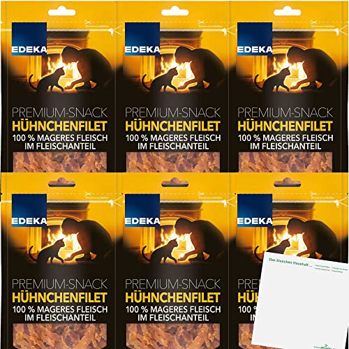 usy Edeka Premium-Snack Hühnchenfilet 6er Pack (6x50g Packung) Block von usy