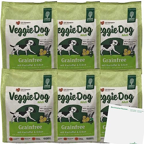 usy VeggieDog Adult Grainfree mit Kartoffel & Erbse 6er Pack (6x900g Packung) Block von usy