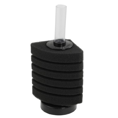 sourcing map Eck-Schwammfilter für Aquarien, 6 Schichten, Schwarz de von uxcell