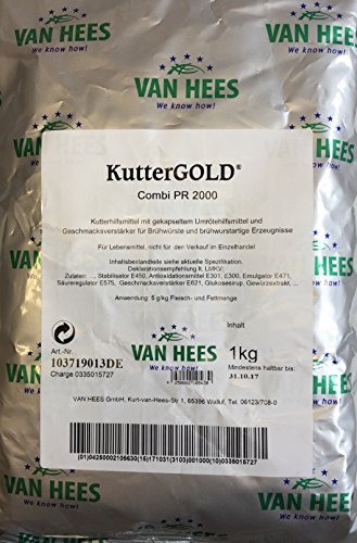 van Hees Kuttergold Combi PR 2000 1kg Vogelfutter Trocken Geschmacklos für Vogelbesitzer Haustiervogel-Fans von van Hees