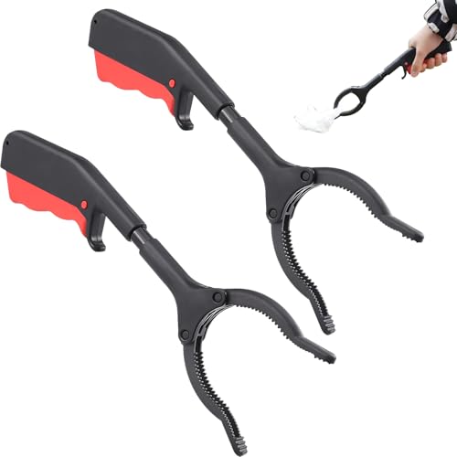 vcsjw 2 Stück Müllzange Kinder,Greifzange Kinder,30 cm Müllgreifer Zange,Greifzange für Senioren,Kurze Ausführung,Geeignet für Kinder-Recycling,Garten- und Hofabfälle vcsjw 2 Stück Müllzange Kinder,Greifzange Kinder,30 cm Müllgreifer Zange,Greifzange für Senioren,Kurze Ausführung,Geeignet für Kinder-Recycling,Garten- und Hofabfälle von vcsjw