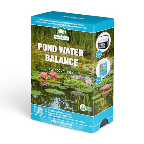 vdvelde.com - Anti Teich Wasser Testen: Wasserstabilisator Paket - S - 100 bis 1.000 L - Für 100 bis 1.000 L- Entfernt Abfallprodukte und stabilisiert KH, GH und PH- 100% ökologisch: schnell klares vdvelde.com - Anti Teich Wasser Testen: Wasserstabilisator Paket - S - 100 bis 1.000 L - Für 100 bis 1.000 L- Entfernt Abfallprodukte und stabilisiert KH, GH und PH- 100% ökologisch: schnell klares von vdvelde.com