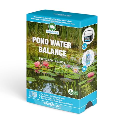 vdvelde.com - Anti Teich Wasser Testen: Wasserstabilisator Paket - XL - 20.000-40.000 L - Für 20.000 bis 40.000 Liter - Entfernt Abfallprodukte und stabilisiert KH, GH und PH - 100% ökologisch: vdvelde.com - Anti Teich Wasser Testen: Wasserstabilisator Paket - XL - 20.000-40.000 L - Für 20.000 bis 40.000 Liter - Entfernt Abfallprodukte und stabilisiert KH, GH und PH - 100% ökologisch: von vdvelde.com