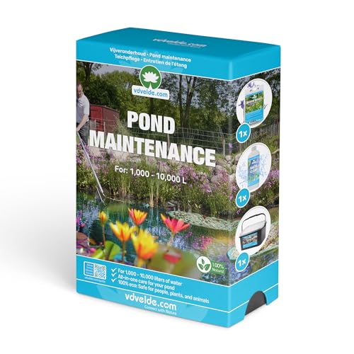 vdvelde.com - Koi Teich Pflegepaket - L - Für 1.000-10.000 L- Verhindert Algen durch Reinigung von Abfallprodukten- Platzierung: -1 bis -100 cm vdvelde.com - Koi Teich Pflegepaket - L - Für 1.000-10.000 L- Verhindert Algen durch Reinigung von Abfallprodukten- Platzierung: -1 bis -100 cm von vdvelde.com