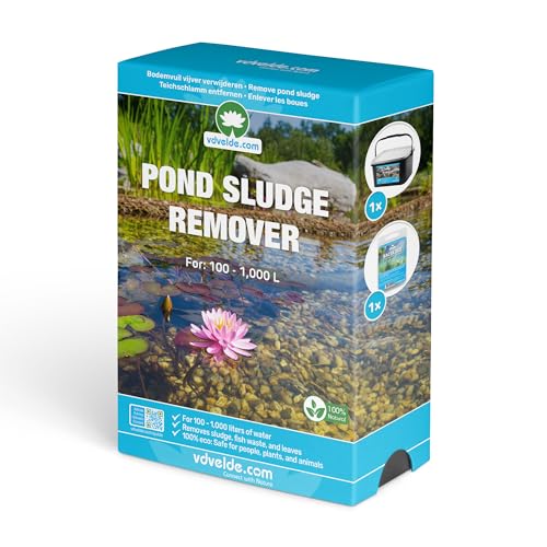 vdvelde.com - Paket Boden Schlamm Teich Entfernung - S - 100 tot 1.000 L - Für 100 bis 1.000 Liter - Entfernt Bodenschlamm und fördert das Wachstum von Teichpflanzen - 100% ökologisch: schnell vdvelde.com - Paket Boden Schlamm Teich Entfernung - S - 100 tot 1.000 L - Für 100 bis 1.000 Liter - Entfernt Bodenschlamm und fördert das Wachstum von Teichpflanzen - 100% ökologisch: schnell von vdvelde.com