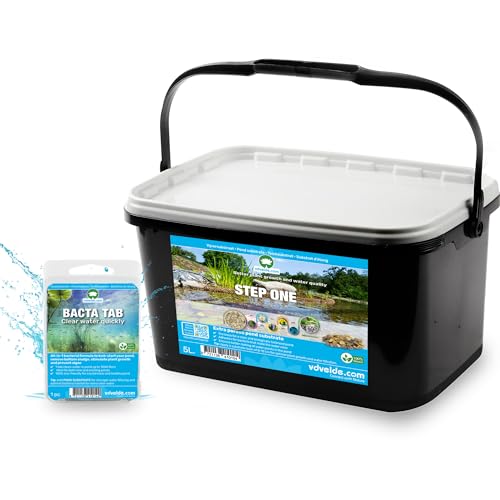 vdvelde.com - Step ONE teichsubstrat - 5 Liter + BACTA TAB - - Teichbakterien für 100 bis 1.000 L- Bekämpft Algen und beseitigt Bodenschlamm- 100% ökologisch: schnell klares Wasser, sicher für vdvelde.com - Step ONE teichsubstrat - 5 Liter + BACTA TAB - - Teichbakterien für 100 bis 1.000 L- Bekämpft Algen und beseitigt Bodenschlamm- 100% ökologisch: schnell klares Wasser, sicher für von vdvelde.com