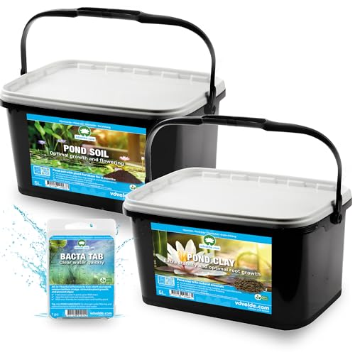 vdvelde.com - teichlehm 5L+ Teicherde 5L+ BACTA TAB - - Enthält: Mineralien, Nährstoffe und Bakterien- Für optimales Wachstum, Filtration und Gleichgewicht- Mischen Sie 1:1 für Beste Ergebnisse vdvelde.com - teichlehm 5L+ Teicherde 5L+ BACTA TAB - - Enthält: Mineralien, Nährstoffe und Bakterien- Für optimales Wachstum, Filtration und Gleichgewicht- Mischen Sie 1:1 für Beste Ergebnisse von vdvelde.com