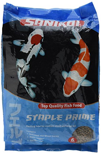 Velda SaniKoi 124550 Basisfutter für Teichfische, Treibend, 6 mm, Staple Prime, 10 l von velda