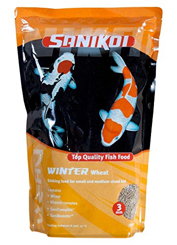 Velda SaniKoi 124622 Winterfutter für Teichfische, Sinkend, 3 mm, Winter Whead Food, 3 l von velda