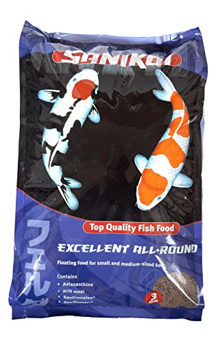 Velda SaniKoi 124631 Hauptfutter für Teichfische, Treibend, 3 mm, Excellent All Round, 10 l von velda